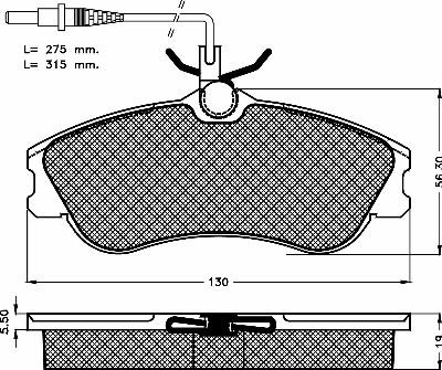 BSF 10426 - Тормозные колодки, дисковые, комплект autospares.lv