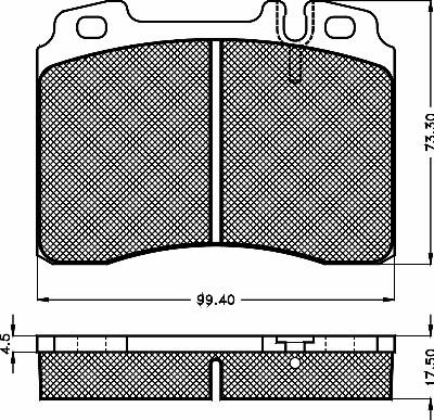 CAR SBB2422 - Тормозные колодки, дисковые, комплект autospares.lv