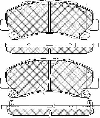 HELLA PAGID 355020171 - Тормозные колодки, дисковые, комплект autospares.lv