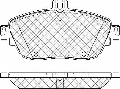 BENDIX BPD1047 - Тормозные колодки, дисковые, комплект autospares.lv