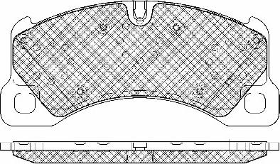 BSF 20004 - Тормозные колодки, дисковые, комплект autospares.lv