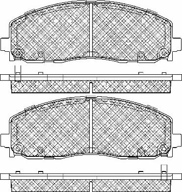 FRAS-LE PD/1408 - Тормозные колодки, дисковые, комплект autospares.lv