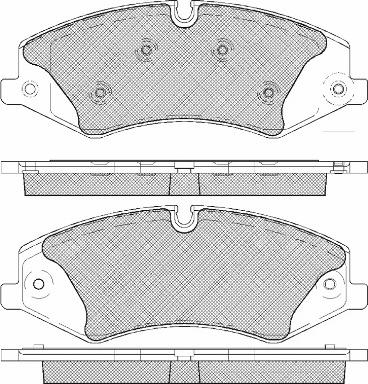 CAR PNT0061A - Тормозные колодки, дисковые, комплект autospares.lv