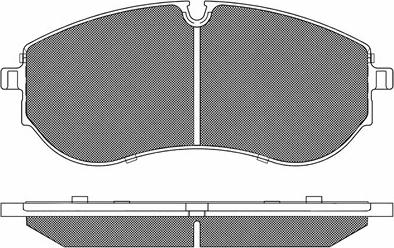 BSF 20349 - Тормозные колодки, дисковые, комплект autospares.lv