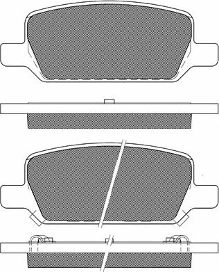 BSF 20340 - Тормозные колодки, дисковые, комплект autospares.lv