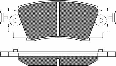 BSF 20337 - Тормозные колодки, дисковые, комплект autospares.lv