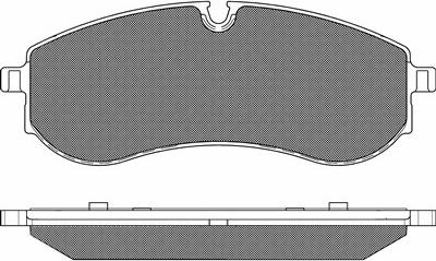 BSF 20296 - Тормозные колодки, дисковые, комплект autospares.lv