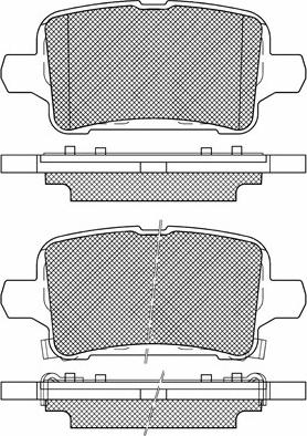 BSF 20207 - Тормозные колодки, дисковые, комплект autospares.lv