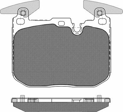 BSF 20289 - Тормозные колодки, дисковые, комплект autospares.lv