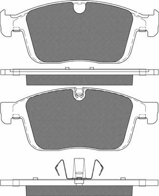 BSF 20229 - Тормозные колодки, дисковые, комплект autospares.lv