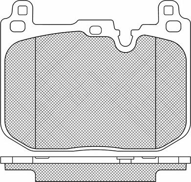 Japanparts PA-0135MK - Тормозные колодки, дисковые, комплект autospares.lv