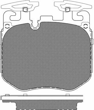 FTE 9001817 - Тормозные колодки, дисковые, комплект autospares.lv