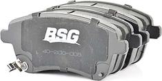 BSG BSG 40-200-008 - Тормозные колодки, дисковые, комплект autospares.lv