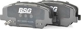 BSG BSG 40-200-015 - Тормозные колодки, дисковые, комплект autospares.lv