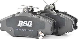 BSG BSG 40-200-011 - Тормозные колодки, дисковые, комплект autospares.lv
