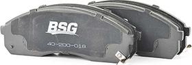 BSG BSG 40-200-018 - Тормозные колодки, дисковые, комплект autospares.lv