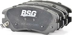 BSG BSG 40-200-030 - Тормозные колодки, дисковые, комплект autospares.lv