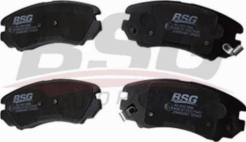 BSG BSG 40-202-006 - Тормозные колодки, дисковые, комплект autospares.lv