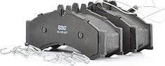 BSG BSG 60-200-007 - Тормозные колодки, дисковые, комплект autospares.lv