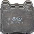 BSG BSG 60-200-019 - Тормозные колодки, дисковые, комплект autospares.lv