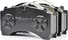 BSG BSG 60-200-018 - Тормозные колодки, дисковые, комплект autospares.lv