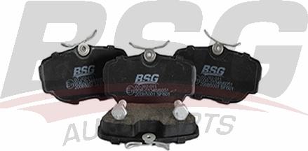 BSG BSG 60-202-015 - Тормозные колодки, дисковые, комплект autospares.lv