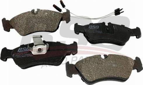 BSG BSG 60-202-030 - Тормозные колодки, дисковые, комплект autospares.lv