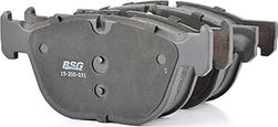 BSG BSG 15-200-031 - Тормозные колодки, дисковые, комплект autospares.lv