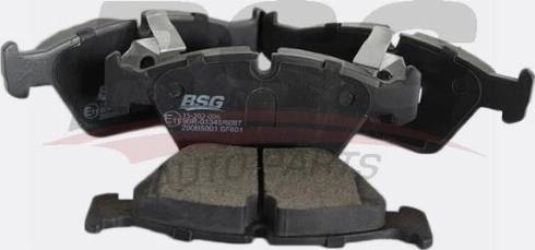 BSG BSG 15-202-006 - Тормозные колодки, дисковые, комплект autospares.lv