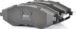 BSG BSG 16-200-004 - Тормозные колодки, дисковые, комплект autospares.lv
