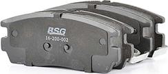 BSG BSG 16-200-002 - Тормозные колодки, дисковые, комплект autospares.lv