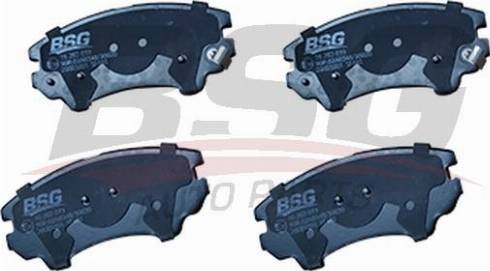 BSG BSG 16-202-019 - Тормозные колодки, дисковые, комплект autospares.lv