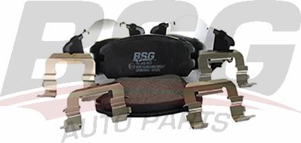 BSG BSG 16-202-017 - Тормозные колодки, дисковые, комплект autospares.lv
