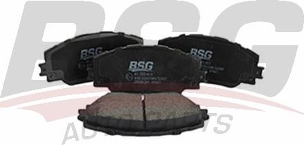 BSG BSG 85-202-003 - Тормозные колодки, дисковые, комплект autospares.lv