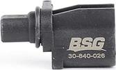 BSG BSG 30-840-026 - Датчик ABS, частота вращения колеса autospares.lv