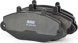 BSG BSG 30-200-002 - Тормозные колодки, дисковые, комплект autospares.lv