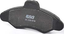 BSG BSG 30-200-016 - Тормозные колодки, дисковые, комплект autospares.lv