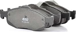BSG BSG 30-200-025 - Тормозные колодки, дисковые, комплект autospares.lv