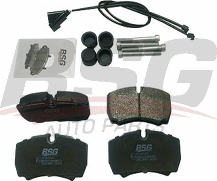 BSG BSG 30-202-025 - Тормозные колодки, дисковые, комплект autospares.lv