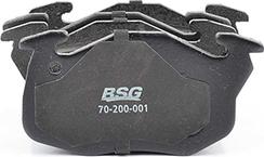 BSG BSG 70-200-001 - Тормозные колодки, дисковые, комплект autospares.lv