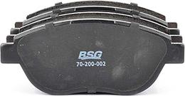 BSG BSG 70-200-002 - Тормозные колодки, дисковые, комплект autospares.lv