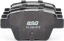 BSG BSG 70-200-013 - Тормозные колодки, дисковые, комплект autospares.lv