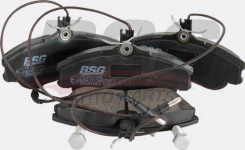 BSG BSG 70-202-006 - Тормозные колодки, дисковые, комплект autospares.lv