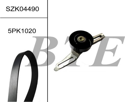 BTE SZK04490 - Поликлиновый ременный комплект autospares.lv