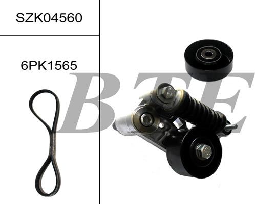 BTE SZK04560 - Поликлиновый ременный комплект autospares.lv