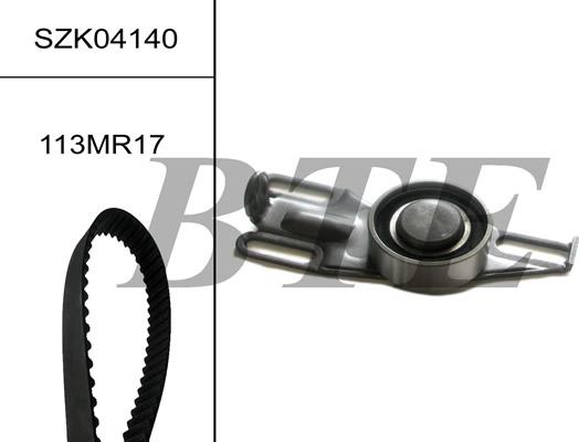 BTE SZK04140 - Комплект зубчатого ремня ГРМ autospares.lv