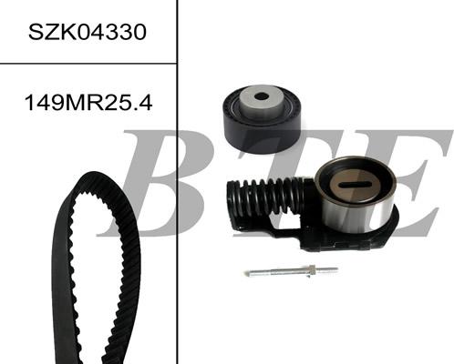 BTE SZK04330 - Комплект зубчатого ремня ГРМ autospares.lv