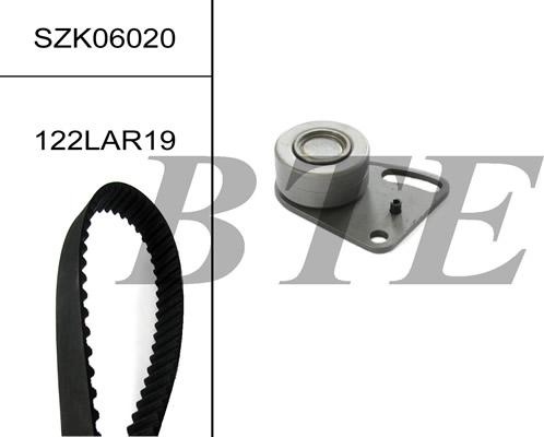 BTE SZK06020 - Комплект зубчатого ремня ГРМ autospares.lv