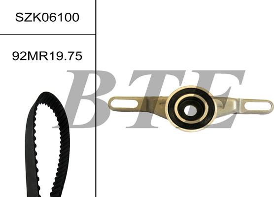 BTE SZK06100 - Комплект зубчатого ремня ГРМ autospares.lv