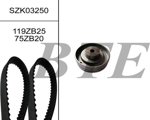 BTE SZK03250 - Комплект зубчатого ремня ГРМ autospares.lv